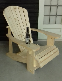capaciteit donderdag versus Adirondack chair bouwpakket houten stoel - Woodkit
