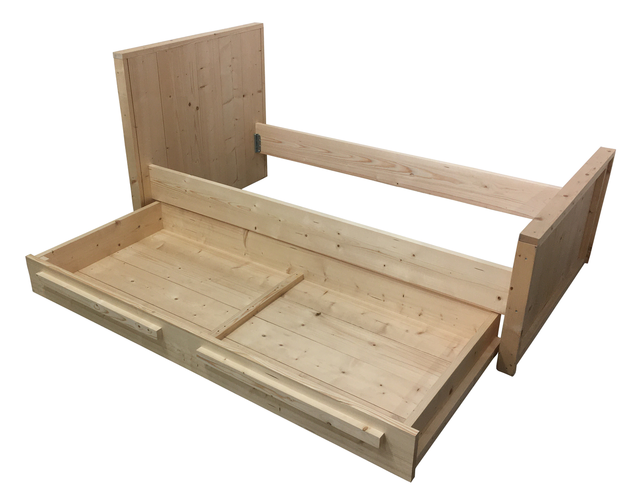 informeel pion gips Bed lade bouwpakket - Woodkit